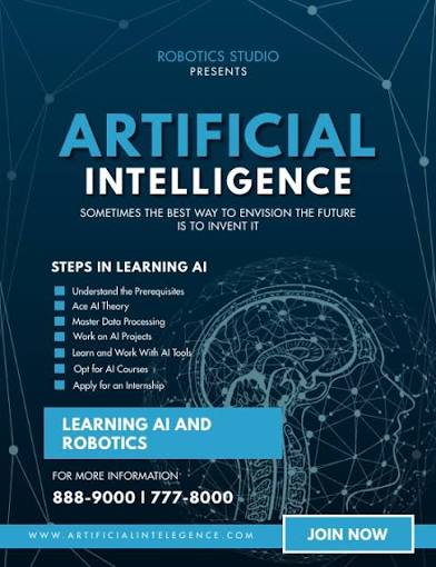 AI course poster