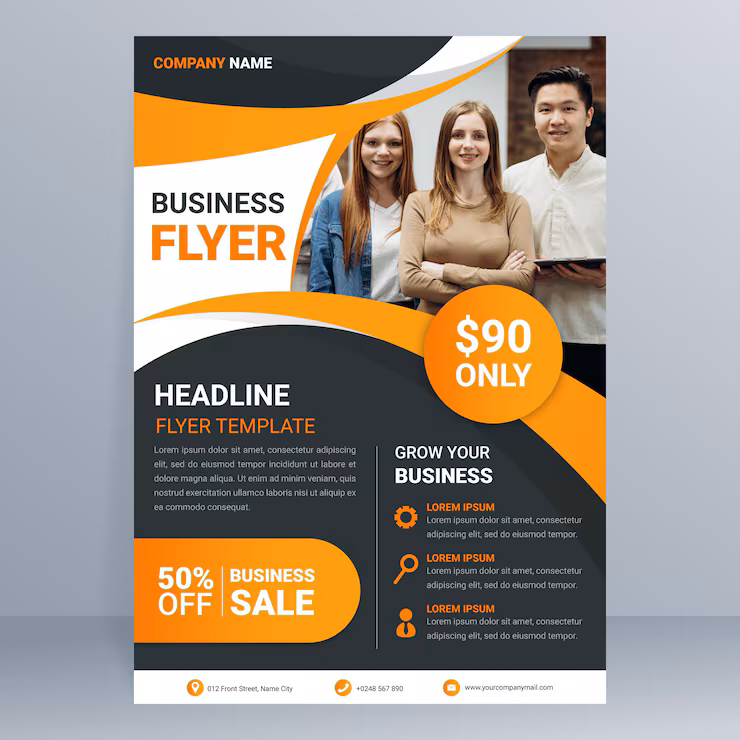 Corporate flyer