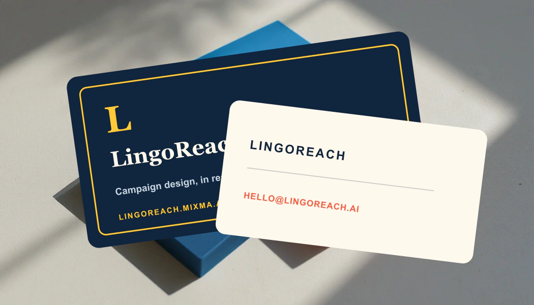 Business Card template preview