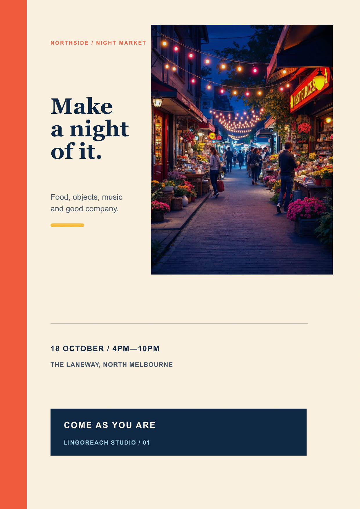 Flyer template preview